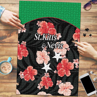 Saint Kitts and Nevis Cricket Puzzle 2025 Go Patriots Tropical Style - Wonder Print Shop