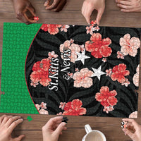 Saint Kitts and Nevis Cricket Puzzle 2025 Go Patriots Tropical Style - Wonder Print Shop