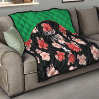 Saint Kitts and Nevis Cricket Quilt 2025 Go Patriots Tropical Style - Wonder Print Shop