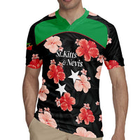 Custom Saint Kitts and Nevis Cricket Rugby Jersey 2025 Go Patriots Tropical Style - Wonder Print Shop