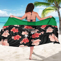 Saint Kitts and Nevis Cricket Sarong 2025 Go Patriots Tropical Style - Wonder Print Shop