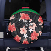 Saint Kitts and Nevis Cricket Spare Tire Cover 2025 Go Patriots Tropical Style - Wonder Print Shop