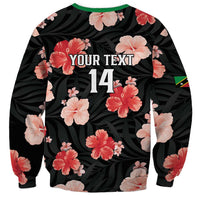 Custom Saint Kitts and Nevis Cricket Sweatshirt 2025 Go Patriots Tropical Style - Wonder Print Shop