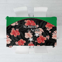 Saint Kitts and Nevis Cricket Tablecloth 2025 Go Patriots Tropical Style - Wonder Print Shop