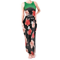 Custom Saint Kitts and Nevis Cricket Tank Maxi Dress 2025 Go Patriots Tropical Style - Wonder Print Shop