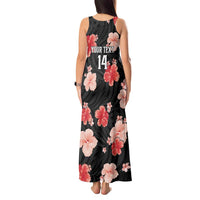 Custom Saint Kitts and Nevis Cricket Tank Maxi Dress 2025 Go Patriots Tropical Style - Wonder Print Shop