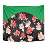 Saint Kitts and Nevis Cricket Tapestry 2025 Go Patriots Tropical Style - Wonder Print Shop