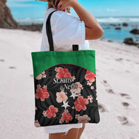 Saint Kitts and Nevis Cricket Tote Bag 2025 Go Patriots Tropical Style - Wonder Print Shop