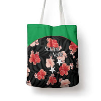 Saint Kitts and Nevis Cricket Tote Bag 2025 Go Patriots Tropical Style - Wonder Print Shop