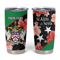 Custom Saint Kitts and Nevis Cricket Tumbler Cup 2025 Go Patriots Tropical Style - Wonder Print Shop