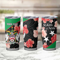 Custom Saint Kitts and Nevis Cricket Tumbler Cup 2025 Go Patriots Tropical Style - Wonder Print Shop