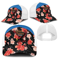 Antigua and Barbuda Cricket Baseball Net Cap 2025 Go Falcons Tropical Style - Wonder Print Shop