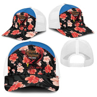 Antigua and Barbuda Cricket Baseball Net Cap 2025 Go Falcons Tropical Style - Wonder Print Shop