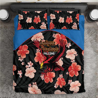 Antigua and Barbuda Cricket Bedding Set 2025 Go Falcons Tropical Style - Wonder Print Shop