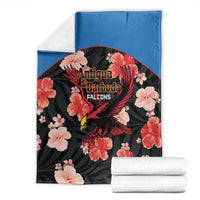 Antigua and Barbuda Cricket Blanket 2025 Go Falcons Tropical Style - Wonder Print Shop