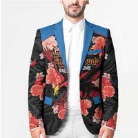 Custom Antigua and Barbuda Cricket Blazer 2025 Go Falcons Tropical Style - Wonder Print Shop