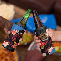 Custom Antigua and Barbuda Cricket 4 in 1 Can Cooler Tumbler 2025 Go Falcons Tropical Style - Wonder Print Shop