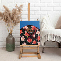 Antigua and Barbuda Cricket Canvas Wall Art 2025 Go Falcons Tropical Style - Wonder Print Shop