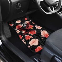 Antigua and Barbuda Cricket Car Mats 2025 Go Falcons Tropical Style - Wonder Print Shop