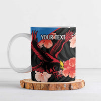 Custom Antigua and Barbuda Cricket Ceramic Mug 2025 Go Falcons Tropical Style - Wonder Print Shop