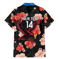 Custom Antigua and Barbuda Cricket Family Matching Mermaid Dress and Hawaiian Shirt 2025 Go Falcons Tropical Style - Wonder Print Shop