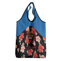 Antigua and Barbuda Cricket Grocery Bag 2025 Go Falcons Tropical Style - Wonder Print Shop