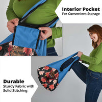 Antigua and Barbuda Cricket Grocery Bag 2025 Go Falcons Tropical Style - Wonder Print Shop