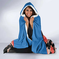 Antigua and Barbuda Cricket Hooded Blanket 2025 Go Falcons Tropical Style - Wonder Print Shop
