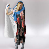 Antigua and Barbuda Cricket Hooded Blanket 2025 Go Falcons Tropical Style - Wonder Print Shop