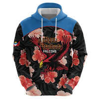 Custom Antigua and Barbuda Cricket Hoodie 2025 Go Falcons Tropical Style - Wonder Print Shop