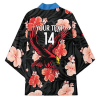 Custom Antigua and Barbuda Cricket Kimono 2025 Go Falcons Tropical Style - Wonder Print Shop