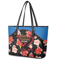 Antigua and Barbuda Cricket Leather Tote Bag 2025 Go Falcons Tropical Style - Wonder Print Shop