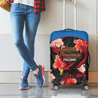 Antigua and Barbuda Cricket Luggage Cover 2025 Go Falcons Tropical Style - Wonder Print Shop