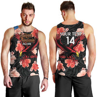 Custom Antigua and Barbuda Cricket Men Tank Top 2025 Go Falcons Tropical Style - Wonder Print Shop