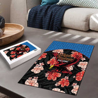 Antigua and Barbuda Cricket Puzzle 2025 Go Falcons Tropical Style - Wonder Print Shop