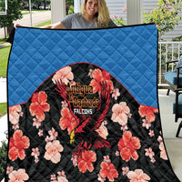 Antigua and Barbuda Cricket Quilt 2025 Go Falcons Tropical Style - Wonder Print Shop