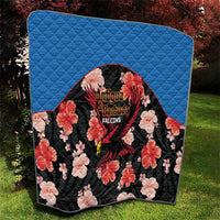 Antigua and Barbuda Cricket Quilt 2025 Go Falcons Tropical Style - Wonder Print Shop