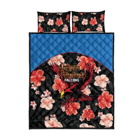 Antigua and Barbuda Cricket Quilt Bed Set 2025 Go Falcons Tropical Style - Wonder Print Shop