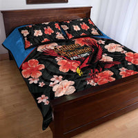 Antigua and Barbuda Cricket Quilt Bed Set 2025 Go Falcons Tropical Style - Wonder Print Shop