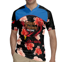 Custom Antigua and Barbuda Cricket Rugby Jersey 2025 Go Falcons Tropical Style - Wonder Print Shop