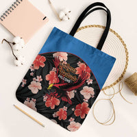 Antigua and Barbuda Cricket Tote Bag 2025 Go Falcons Tropical Style - Wonder Print Shop