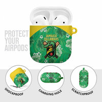 Jamaica Cricket AirPods Case Fi Wi Tallawahs Tropical Style - Wonder Print Shop