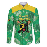 Custom Jamaica Cricket Family Matching Summer Maxi Dress and Hawaiian Shirt Fi Wi Tallawahs Tropical Style - Wonder Print Shop