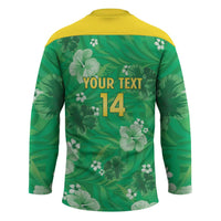 Custom Jamaica Cricket Hockey Jersey Fi Wi Tallawahs Tropical Style - Wonder Print Shop