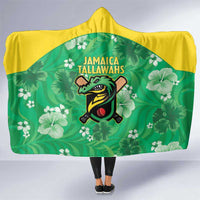 Jamaica Cricket Hooded Blanket Fi Wi Tallawahs Tropical Style - Wonder Print Shop