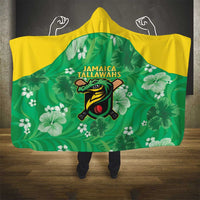 Jamaica Cricket Hooded Blanket Fi Wi Tallawahs Tropical Style - Wonder Print Shop