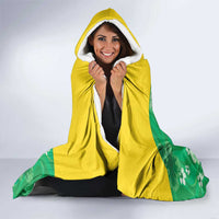Jamaica Cricket Hooded Blanket Fi Wi Tallawahs Tropical Style - Wonder Print Shop