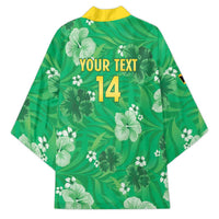 Custom Jamaica Cricket Kimono Fi Wi Tallawahs Tropical Style - Wonder Print Shop