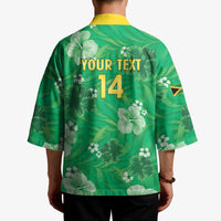 Custom Jamaica Cricket Kimono Fi Wi Tallawahs Tropical Style - Wonder Print Shop