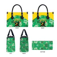 Jamaica Cricket Leather Bag Fi Wi Tallawahs Tropical Style - Wonder Print Shop